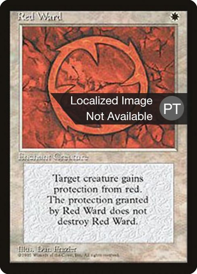 Red Ward [Fourth Edition (Foreign Black Border)] | Rock City Comics