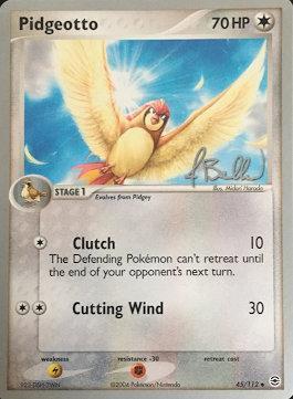 Pidgeotto (45/112) (Eeveelutions - Jimmy Ballard) [World Championships 2006] | Rock City Comics