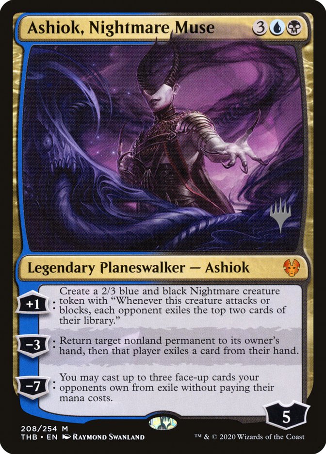 Ashiok, Nightmare Muse (Promo Pack) [Theros Beyond Death Promos] | Rock City Comics