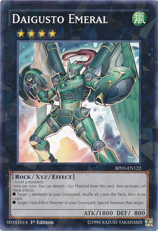 Daigusto Emeral [BP03-EN122] Shatterfoil Rare | Rock City Comics