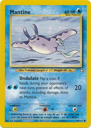 Mantine (64/111) [Neo Genesis Unlimited] | Rock City Comics