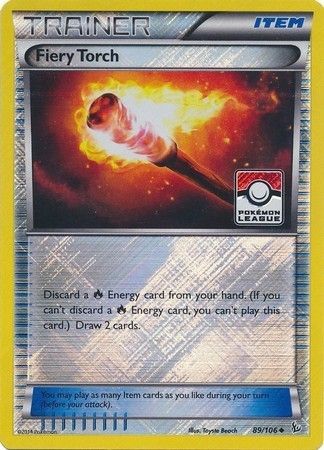 Fiery Torch (89/106) (League Promo) [XY: Flashfire] | Rock City Comics