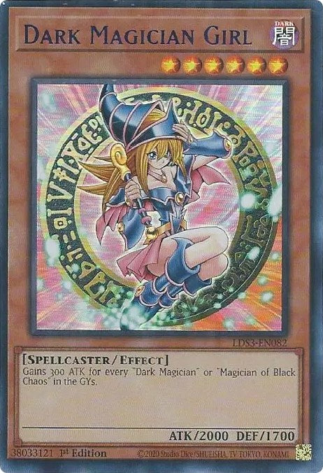 Dark Magician Girl (Blue) [LDS3-EN082] Ultra Rare | Rock City Comics