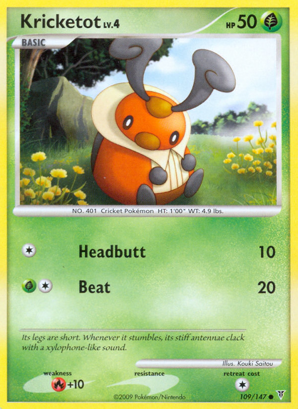 Kricketot (109/147) [Platinum: Supreme Victors] | Rock City Comics