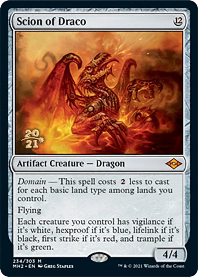 Scion of Draco [Modern Horizons 2 Prerelease Promos] | Rock City Comics