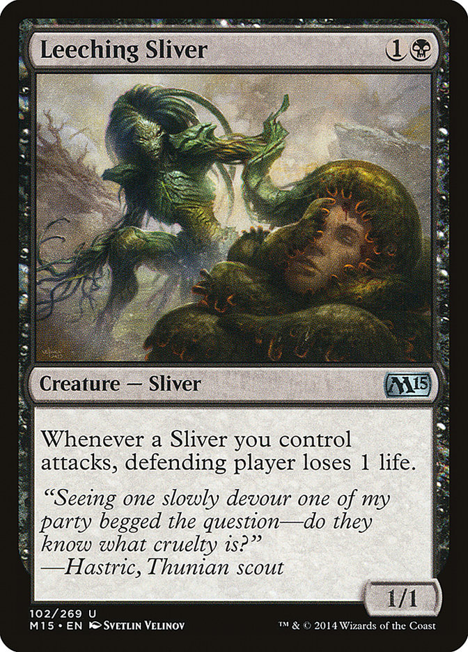 Leeching Sliver [Magic 2015] | Rock City Comics