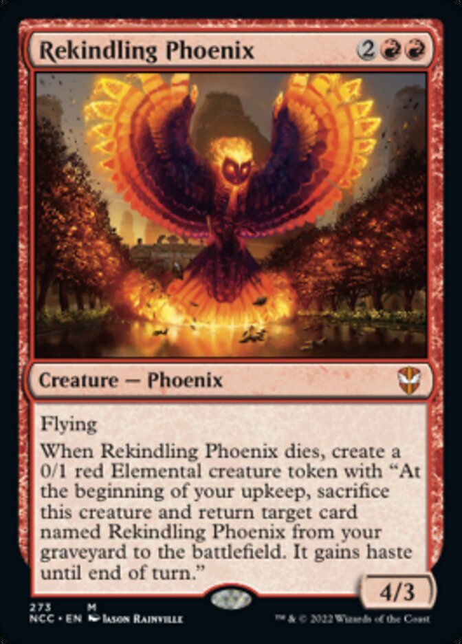 Rekindling Phoenix [Streets of New Capenna Commander] | Rock City Comics