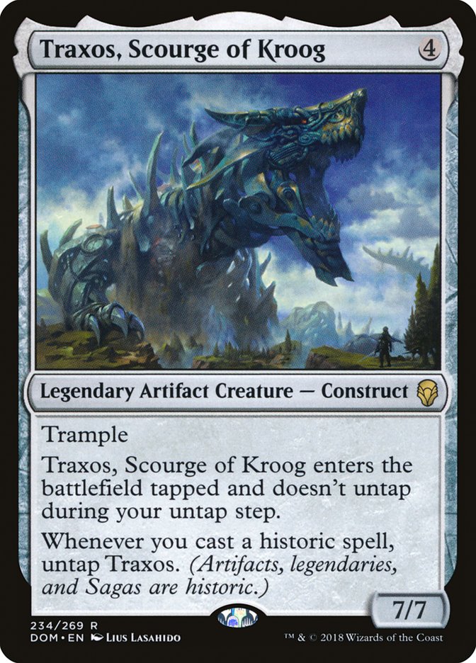 Traxos, Scourge of Kroog [Dominaria] | Rock City Comics