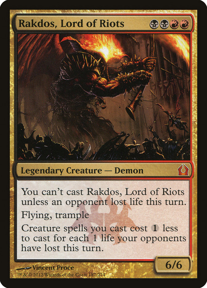 Rakdos, Lord of Riots [Return to Ravnica] | Rock City Comics