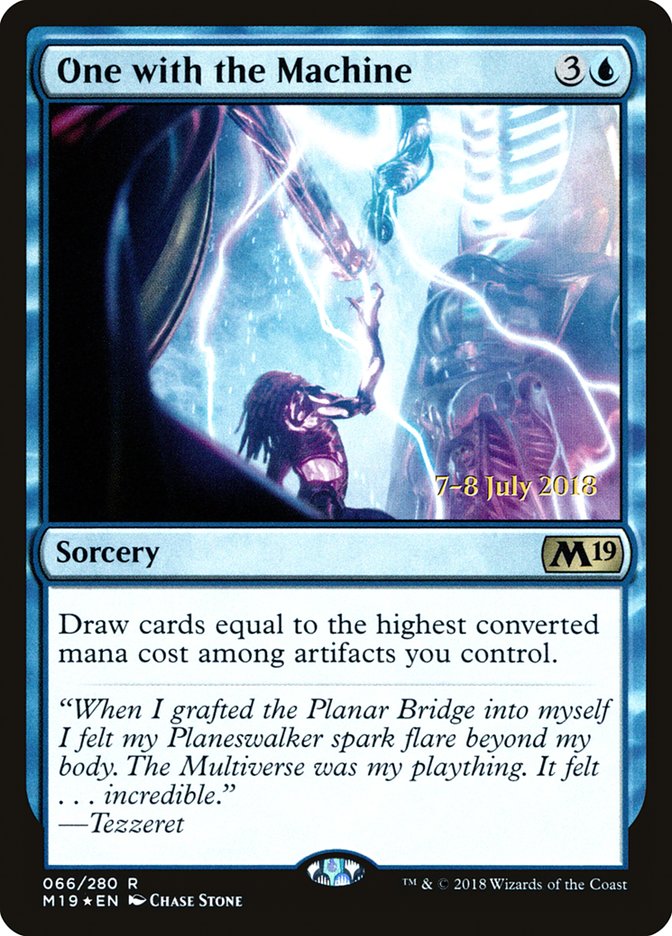 One with the Machine  [Core Set 2019 Prerelease Promos] | Rock City Comics