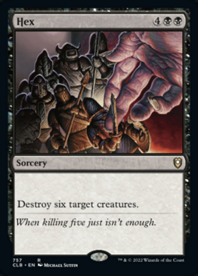 Hex [Commander Legends: Battle for Baldur's Gate] | Rock City Comics