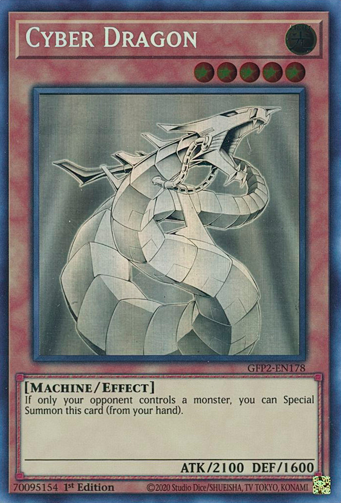 Cyber Dragon [GFP2-EN178] Ghost Rare | Rock City Comics