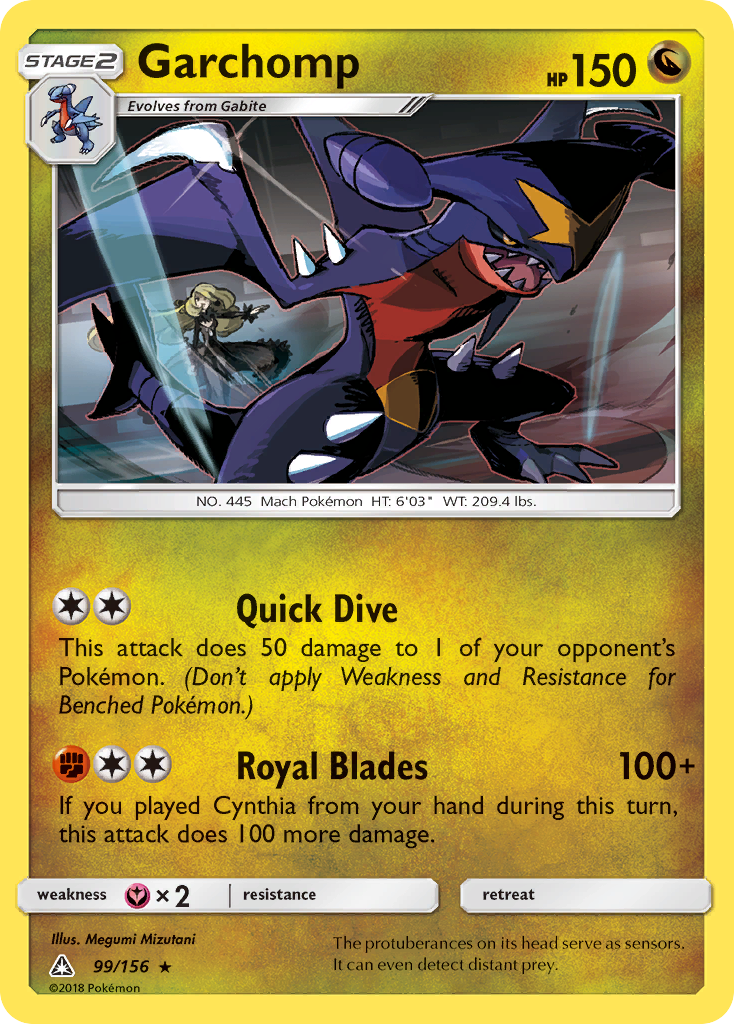 Garchomp (99/156) [Sun & Moon: Ultra Prism] | Rock City Comics