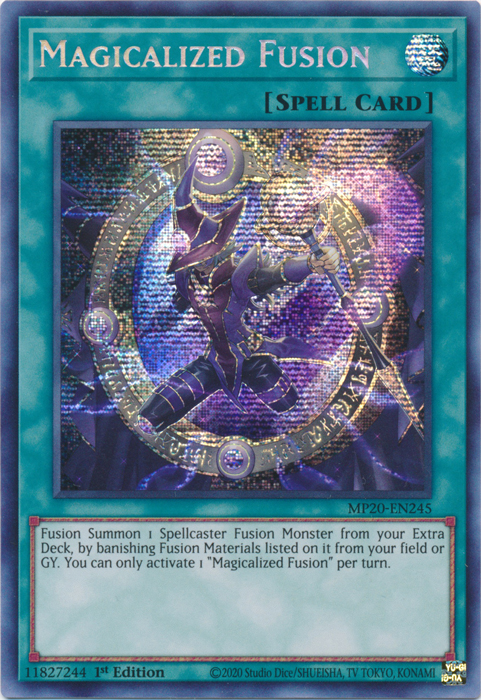 Magicalized Fusion [MP20-EN245] Prismatic Secret Rare | Rock City Comics