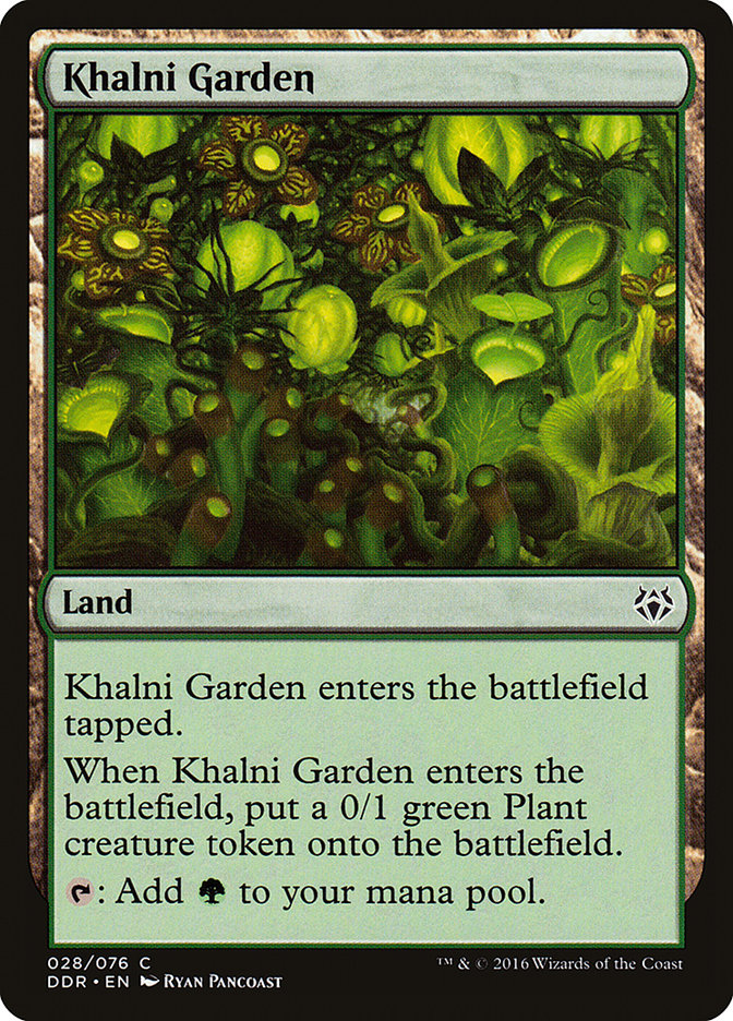 Khalni Garden [Duel Decks: Nissa vs. Ob Nixilis] | Rock City Comics