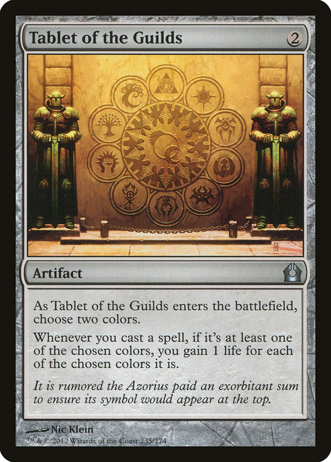 Tablet of the Guilds [Return to Ravnica] | Rock City Comics