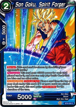 Son Goku, Spirit Forger [BT6-030] | Rock City Comics