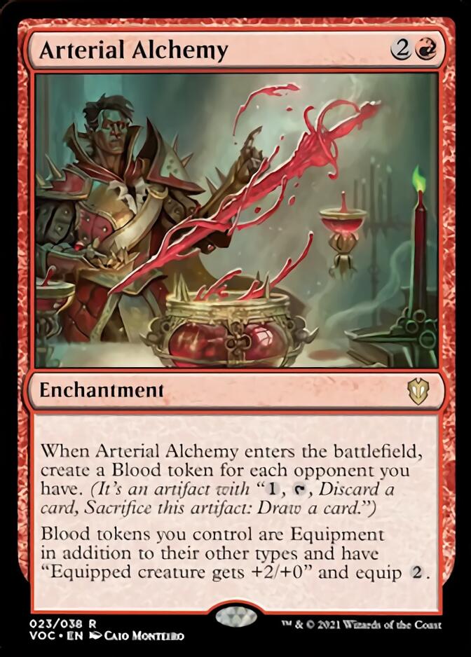 Arterial Alchemy [Innistrad: Crimson Vow Commander] | Rock City Comics