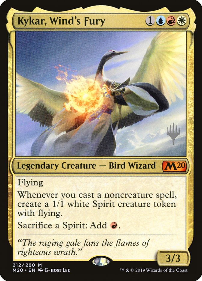 Kykar, Wind's Fury (Promo Pack) [Core Set 2020 Promos] | Rock City Comics