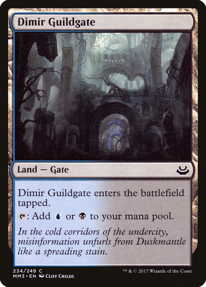 Dimir Guildgate [Modern Masters 2017] | Rock City Comics