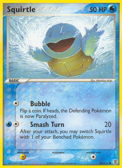 Squirtle (83/112) [EX: FireRed & LeafGreen] | Rock City Comics