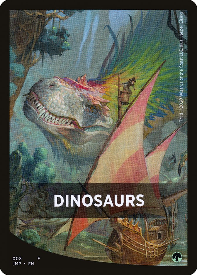 Dinosaurs Theme Card [Jumpstart Front Cards] | Rock City Comics