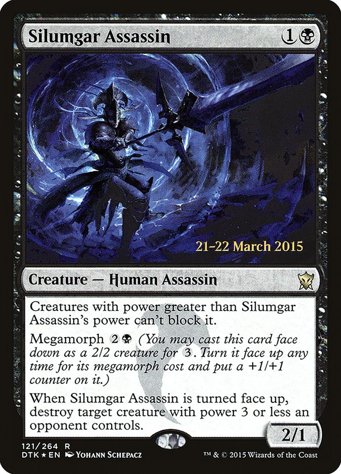 Silumgar Assassin  [Dragons of Tarkir Prerelease Promos] | Rock City Comics