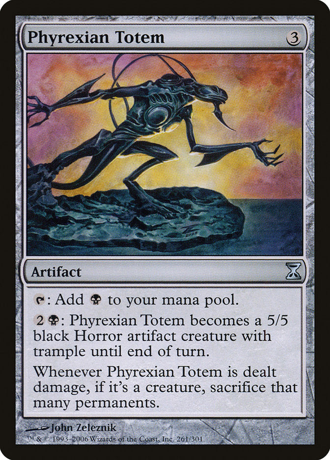 Phyrexian Totem [Time Spiral] | Rock City Comics