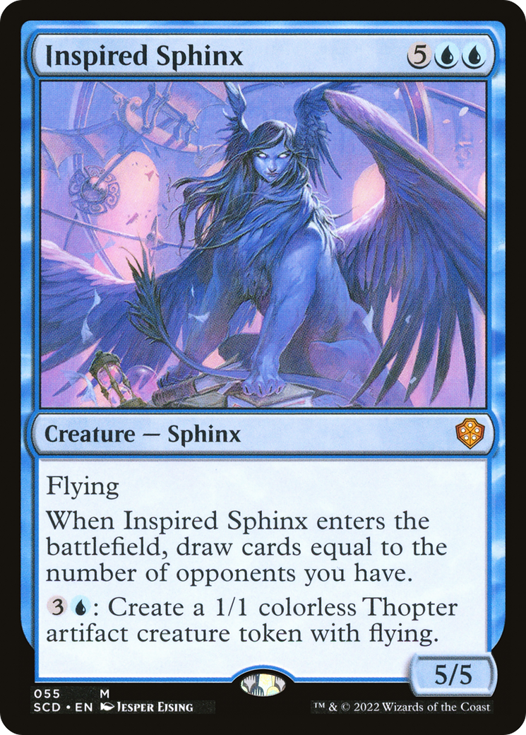 Inspired Sphinx [Starter Commander Decks] | Rock City Comics