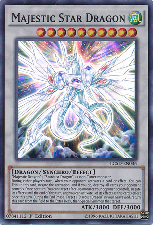 Majestic Star Dragon [LC5D-EN036] Super Rare | Rock City Comics