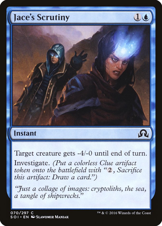 Jace's Scrutiny [Shadows over Innistrad] | Rock City Comics