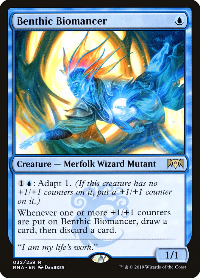 Benthic Biomancer [Ravnica Allegiance] | Rock City Comics