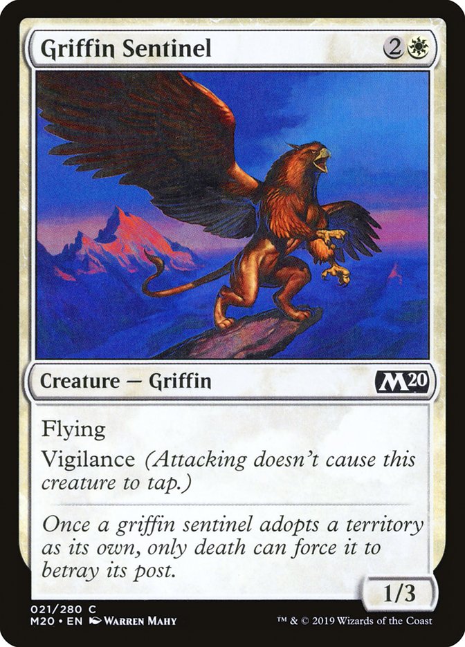 Griffin Sentinel [Core Set 2020] | Rock City Comics