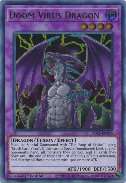 Doom Virus Dragon [DLCS-EN055] Ultra Rare | Rock City Comics