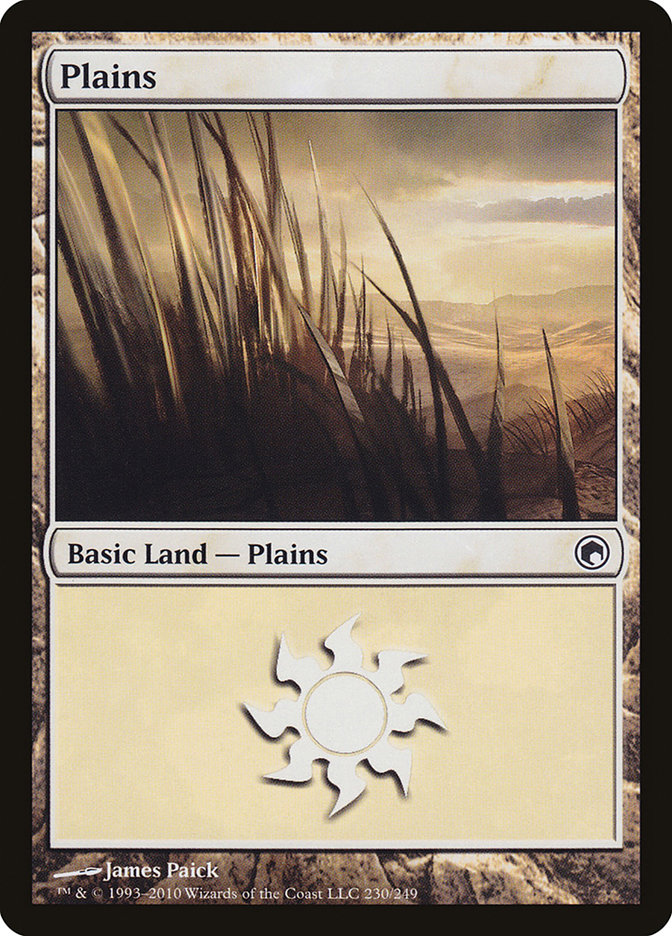 Plains (230) [Scars of Mirrodin] | Rock City Comics