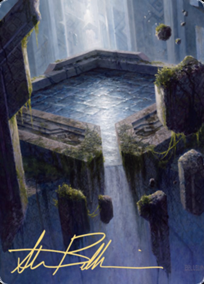 Morphic Pool Art Card (Gold-Stamped Signature) [Zendikar Rising Art Series] | Rock City Comics