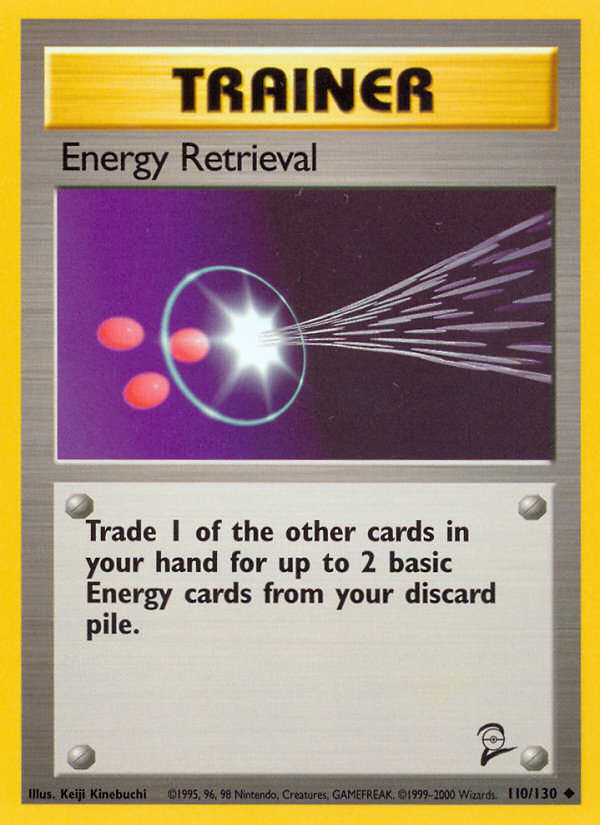 Energy Retrieval (110/130) [Base Set 2] | Rock City Comics