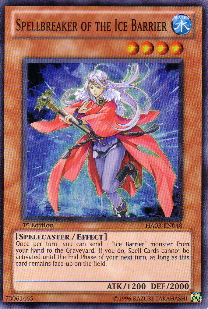 Spellbreaker of the Ice Barrier [HA03-EN048] Super Rare | Rock City Comics