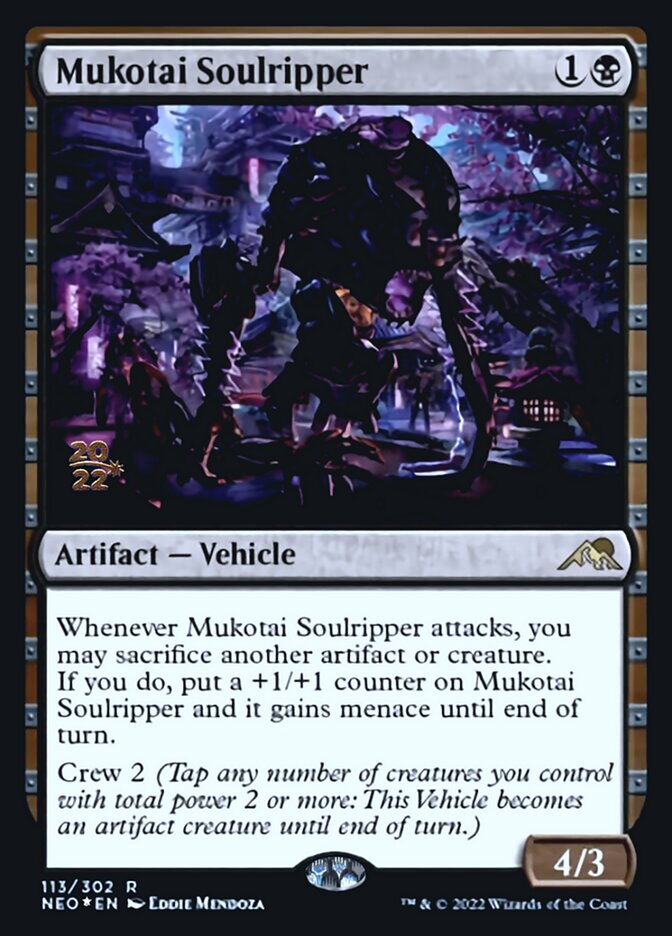 Mukotai Soulripper [Kamigawa: Neon Dynasty Prerelease Promos] | Rock City Comics