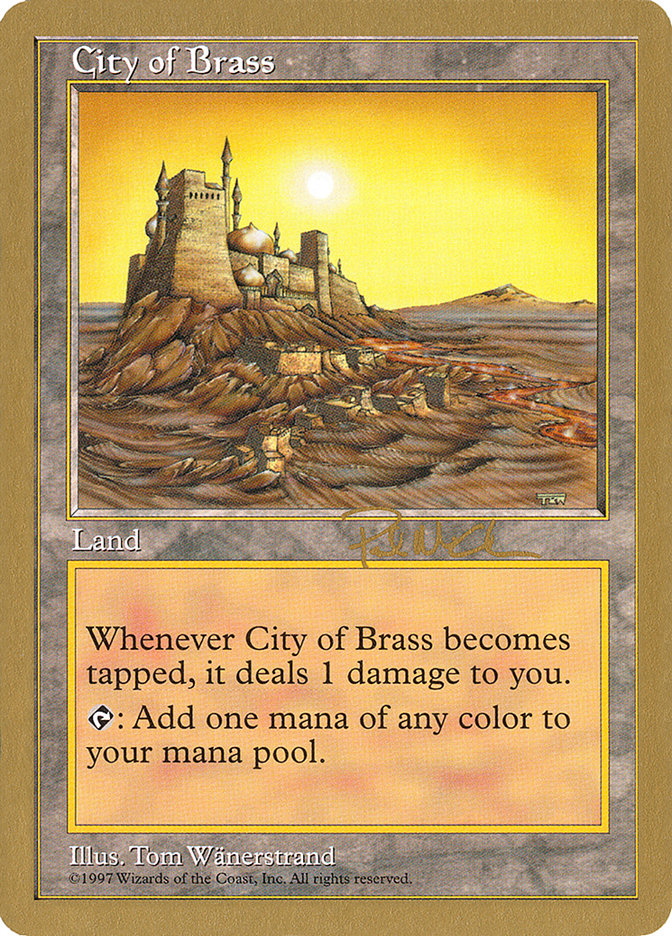 City of Brass (Paul McCabe) [World Championship Decks 1997] | Rock City Comics