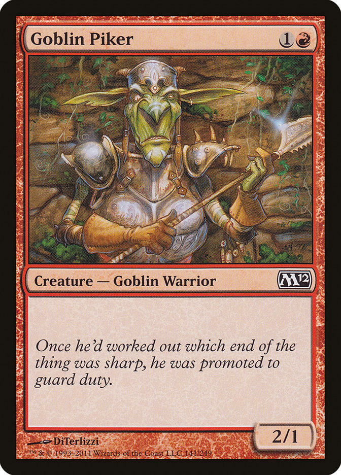 Goblin Piker [Magic 2012] | Rock City Comics