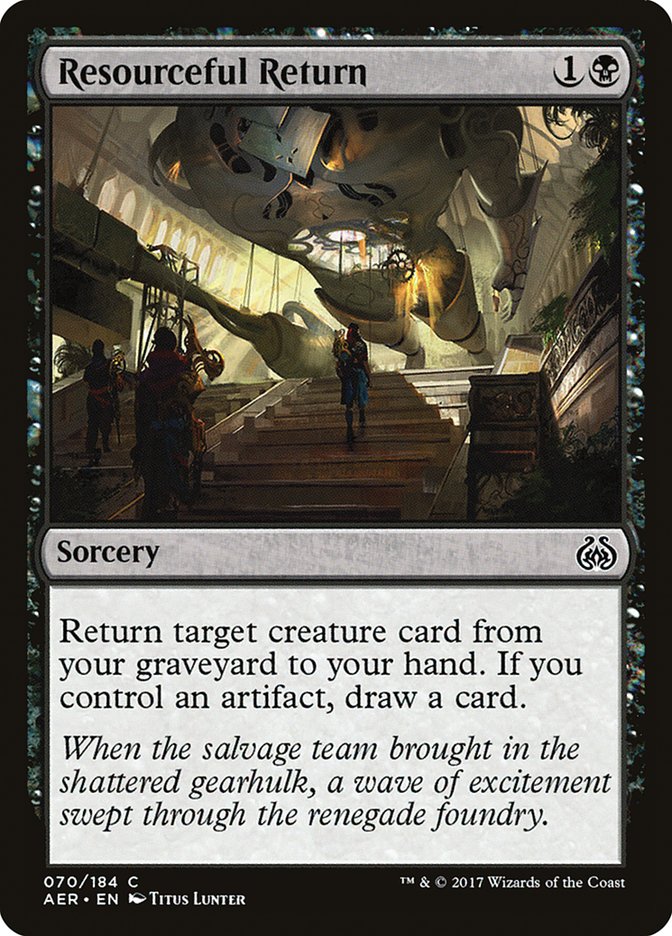 Resourceful Return [Aether Revolt] | Rock City Comics