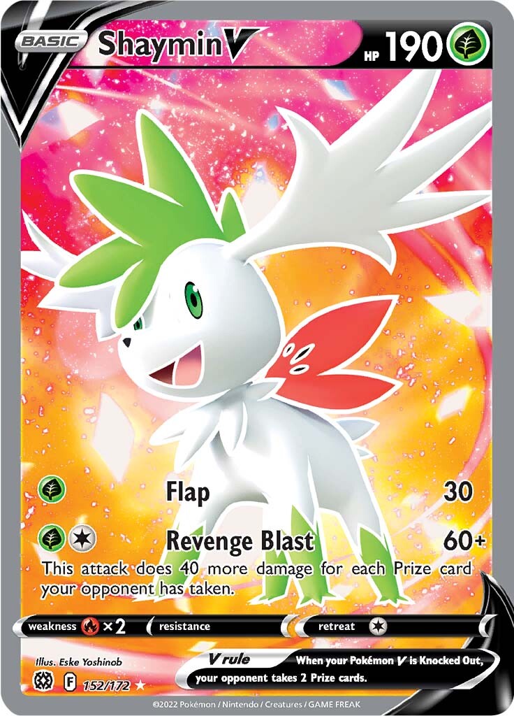 Shaymin V (152/172) [Sword & Shield: Brilliant Stars] | Rock City Comics