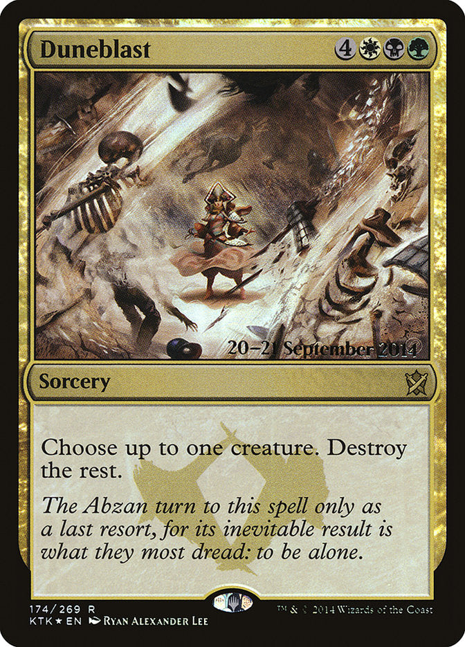 Duneblast  [Khans of Tarkir Prerelease Promos] | Rock City Comics