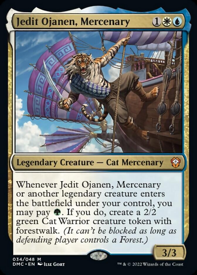 Jedit Ojanen, Mercenary [Dominaria United Commander] | Rock City Comics