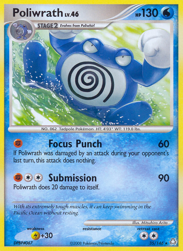 Poliwrath (35/146) [Diamond & Pearl: Legends Awakened] | Rock City Comics