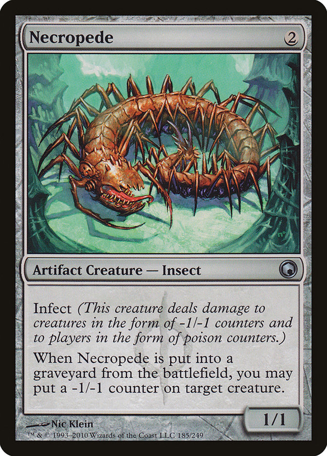 Necropede [Scars of Mirrodin] | Rock City Comics