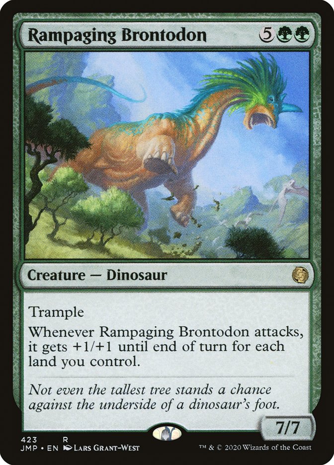 Rampaging Brontodon [Jumpstart] | Rock City Comics