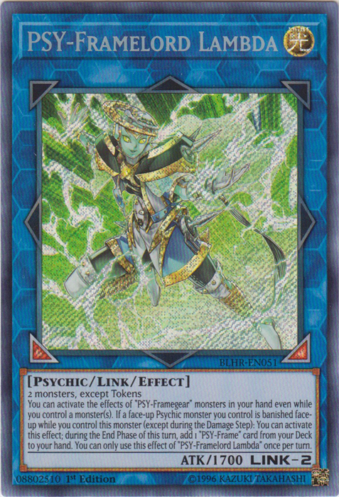 PSY-Framelord Lambda [BLHR-EN051] Secret Rare | Rock City Comics