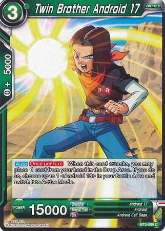 Twin Brother Android 17 [BT2-089] | Rock City Comics